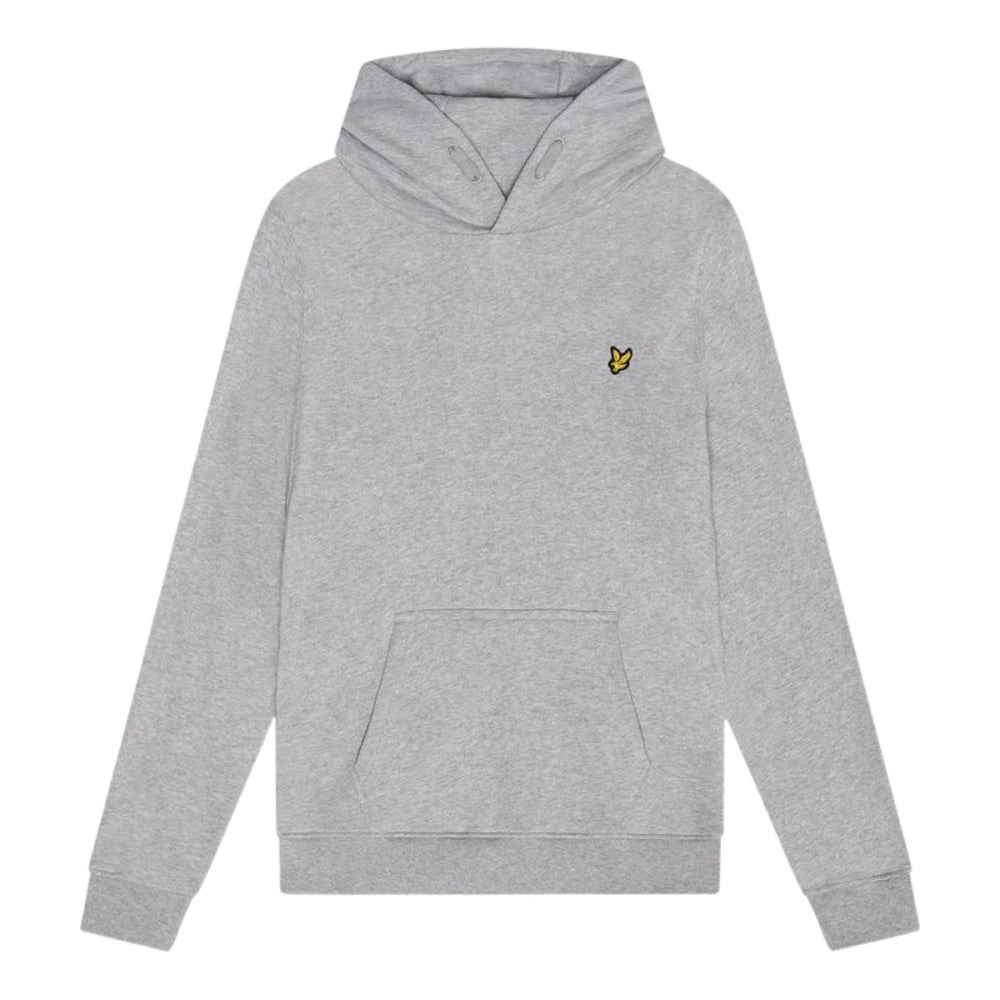 Lyle & Scott - Hettegenser Pullover Hoodie Light Grey Marl - Guttelus