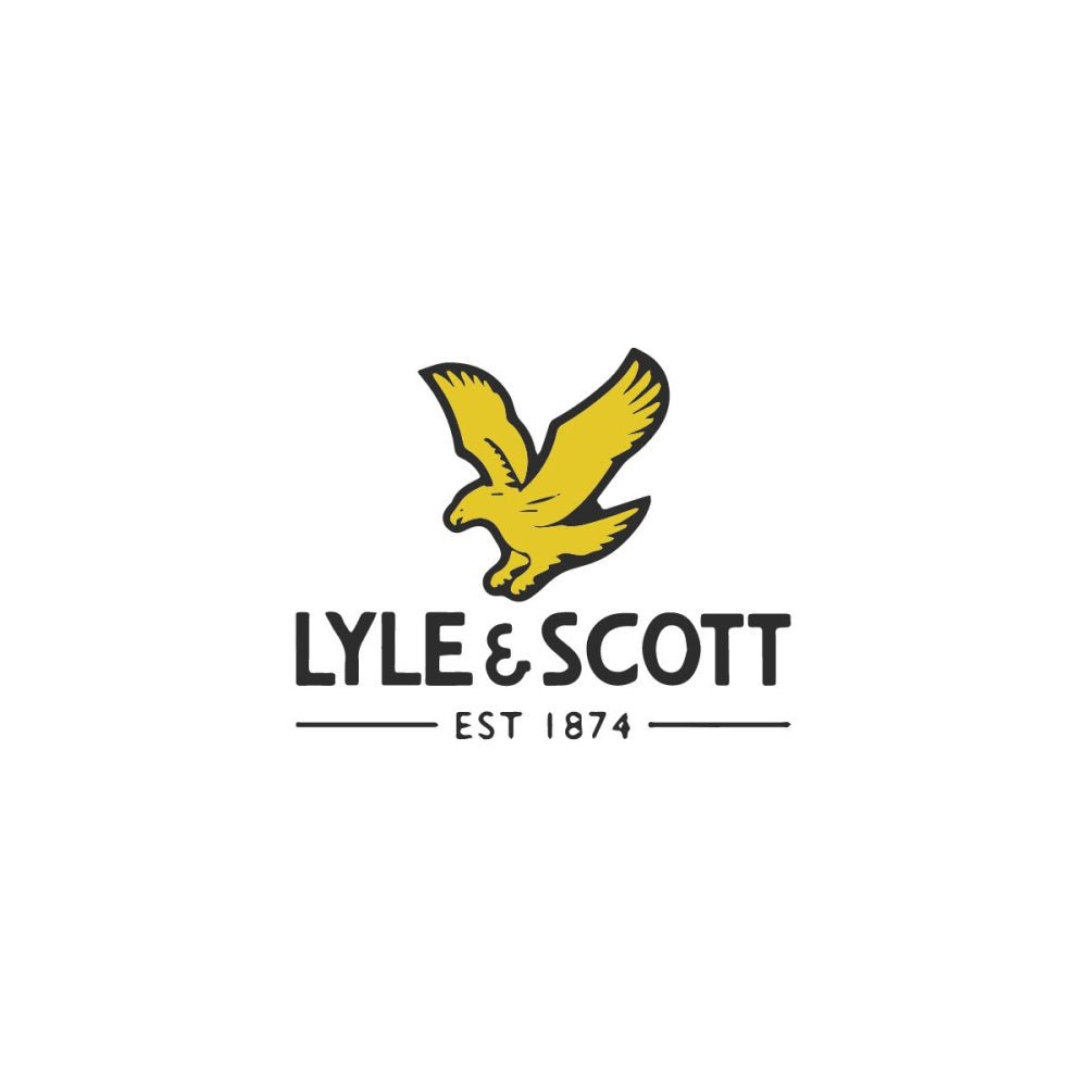 Lyle & Scott - Hettegenser Towelling Eagle Pullover Hoodie Putty - Guttelus.no