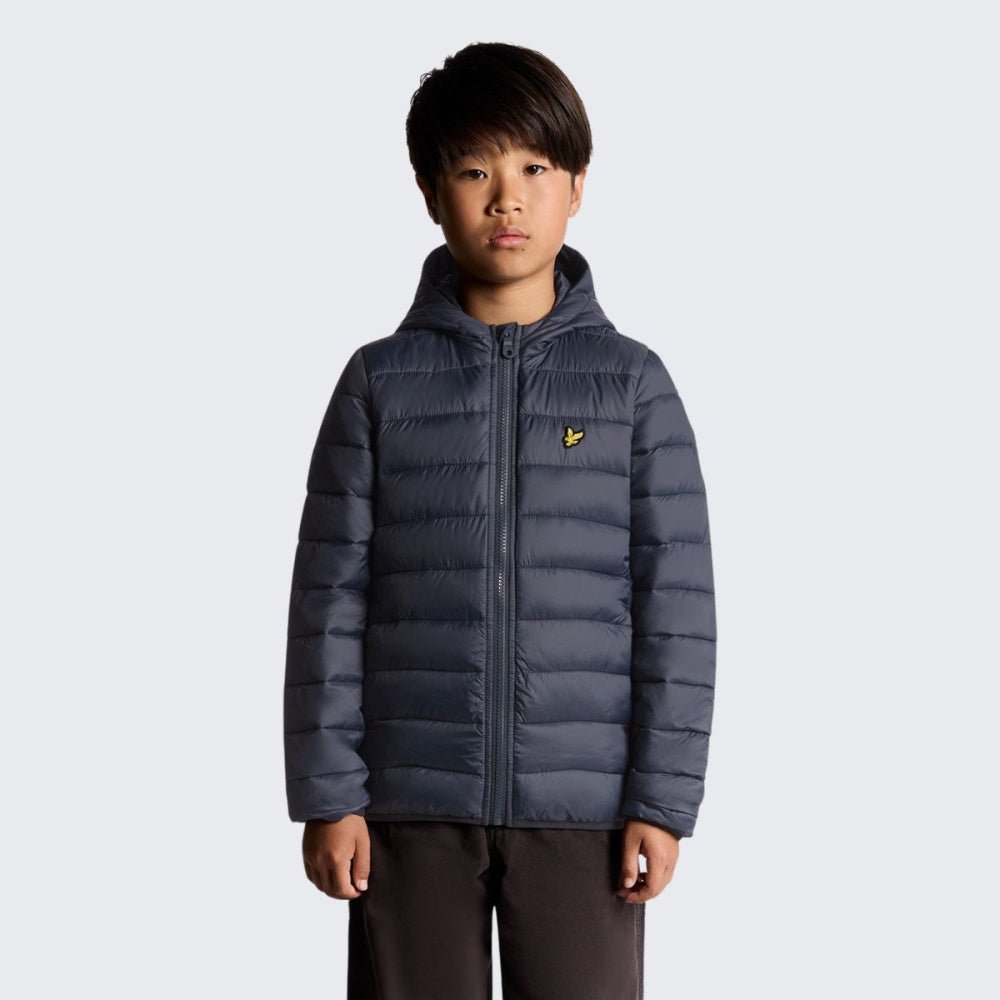 Lyle & Scott - Jakke Lightweight Padded Dark Navy - Guttelus.no