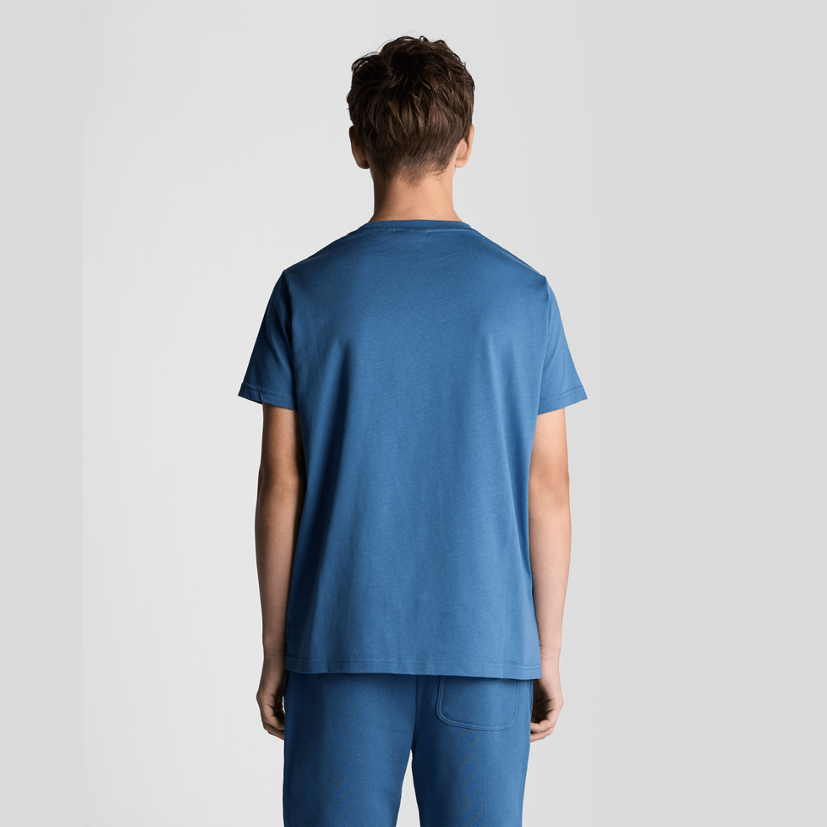 Lyle & Scott - T-skjorte Dark Cornflower - Guttelus.no