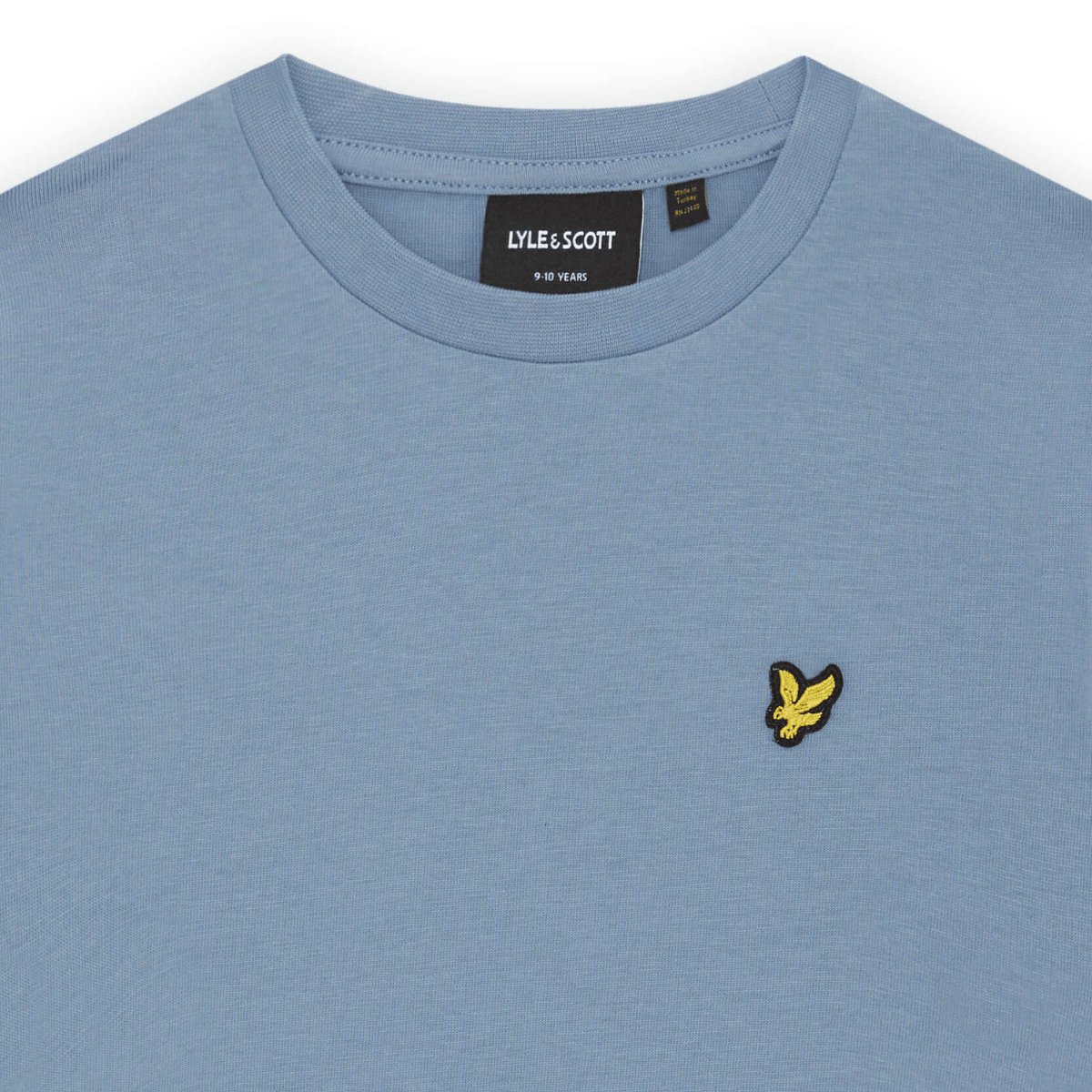 Lyle & Scott - T-skjorte Plain Power Blue - Guttelus.no