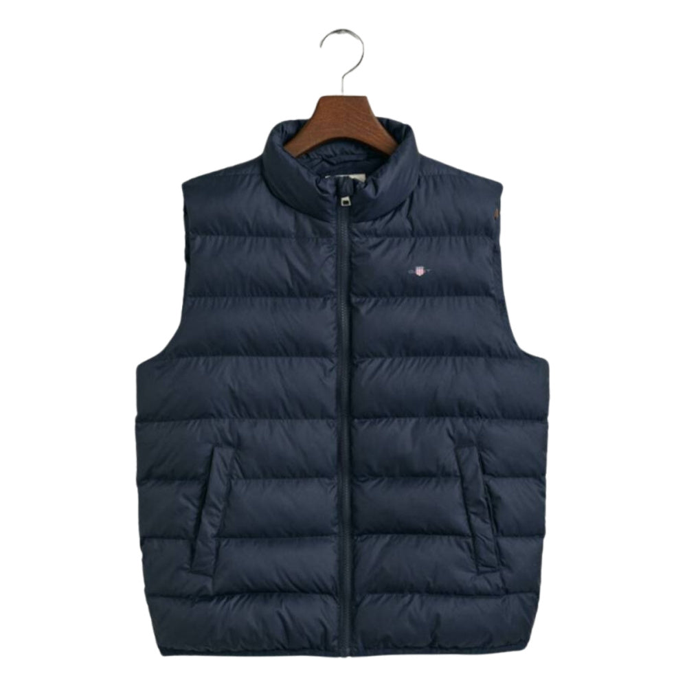 Gant - Vest Vattert Shield Evening Blue