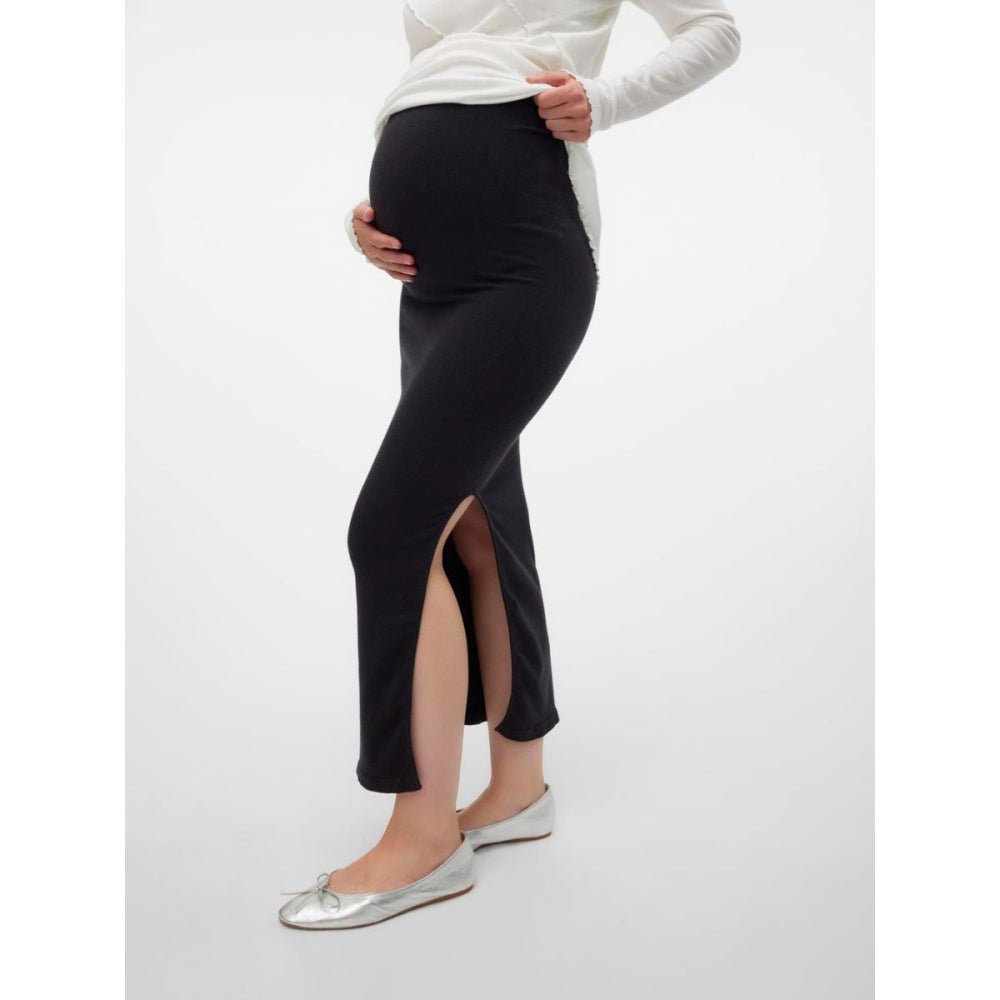 Mamalicious - Mamma-skjørt Alanis Seamless Svart - Guttelus