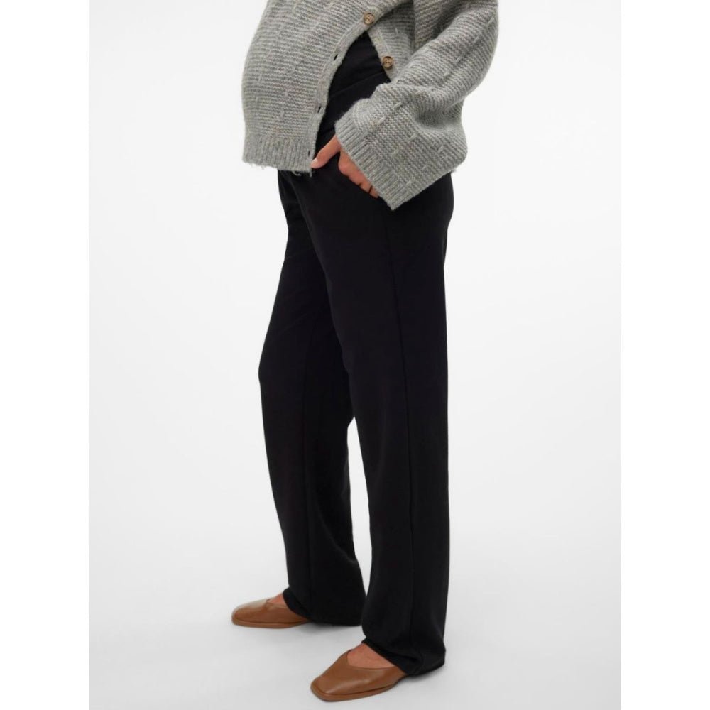Mamalicious - Mammabukse Straight JRS Svart - Guttelus