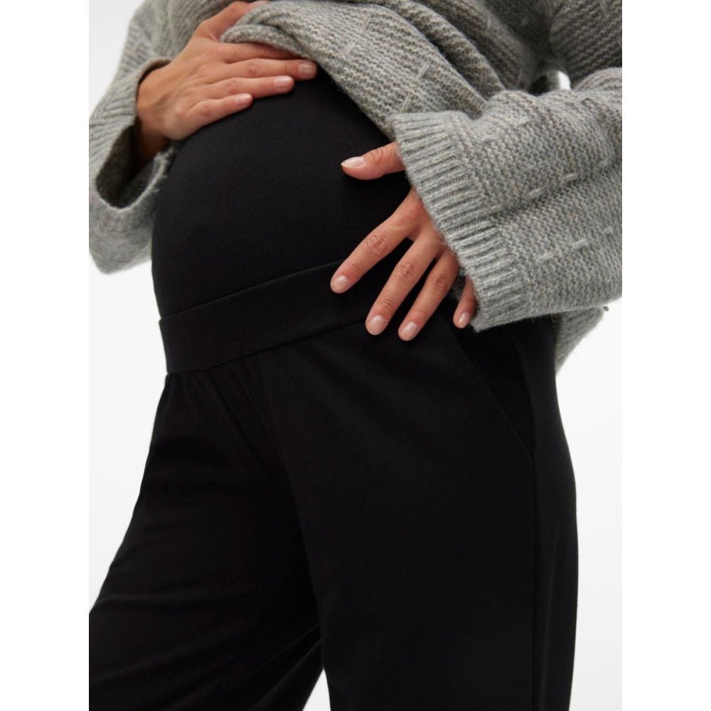 Mamalicious - Mammabukse Straight JRS Svart - Guttelus