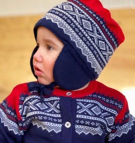 Marius Kids - Marius Lue i Ull Baby Mørkeblå - Guttelus