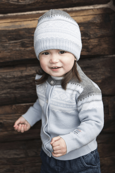 Marius Kids - Marius Lue i Ull Barn Lyseblå - Guttelus