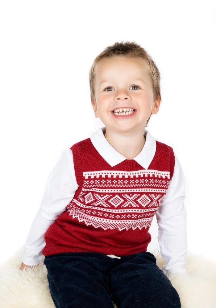 Marius Kids - Vest i Ull - Guttelus.no