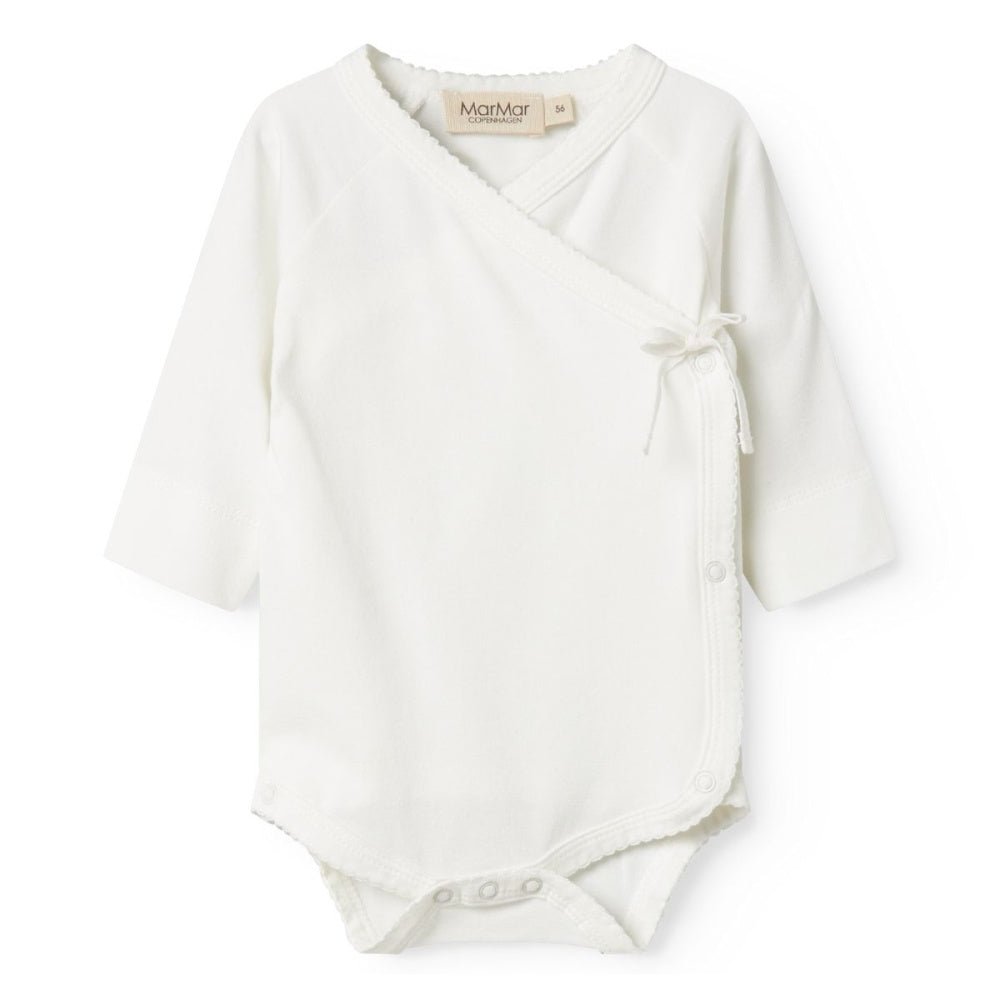 MarMar - Body Omslag Belita Modal Gentle White - Guttelus