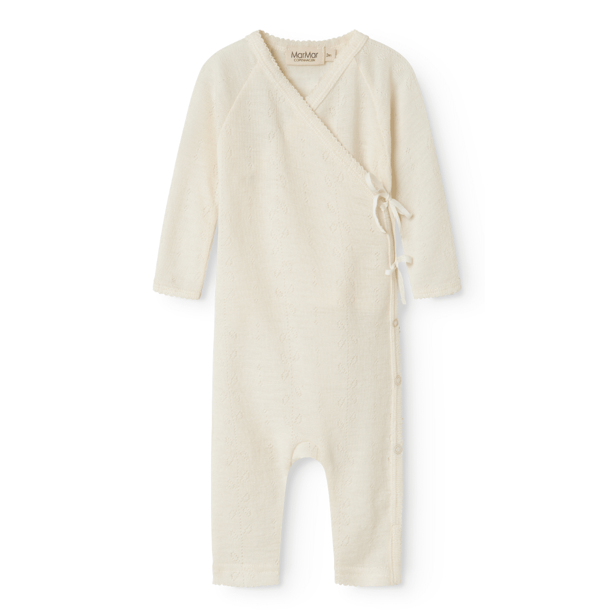 MarMar - Heldress i Ull Pointelle Rula Natural - Guttelus