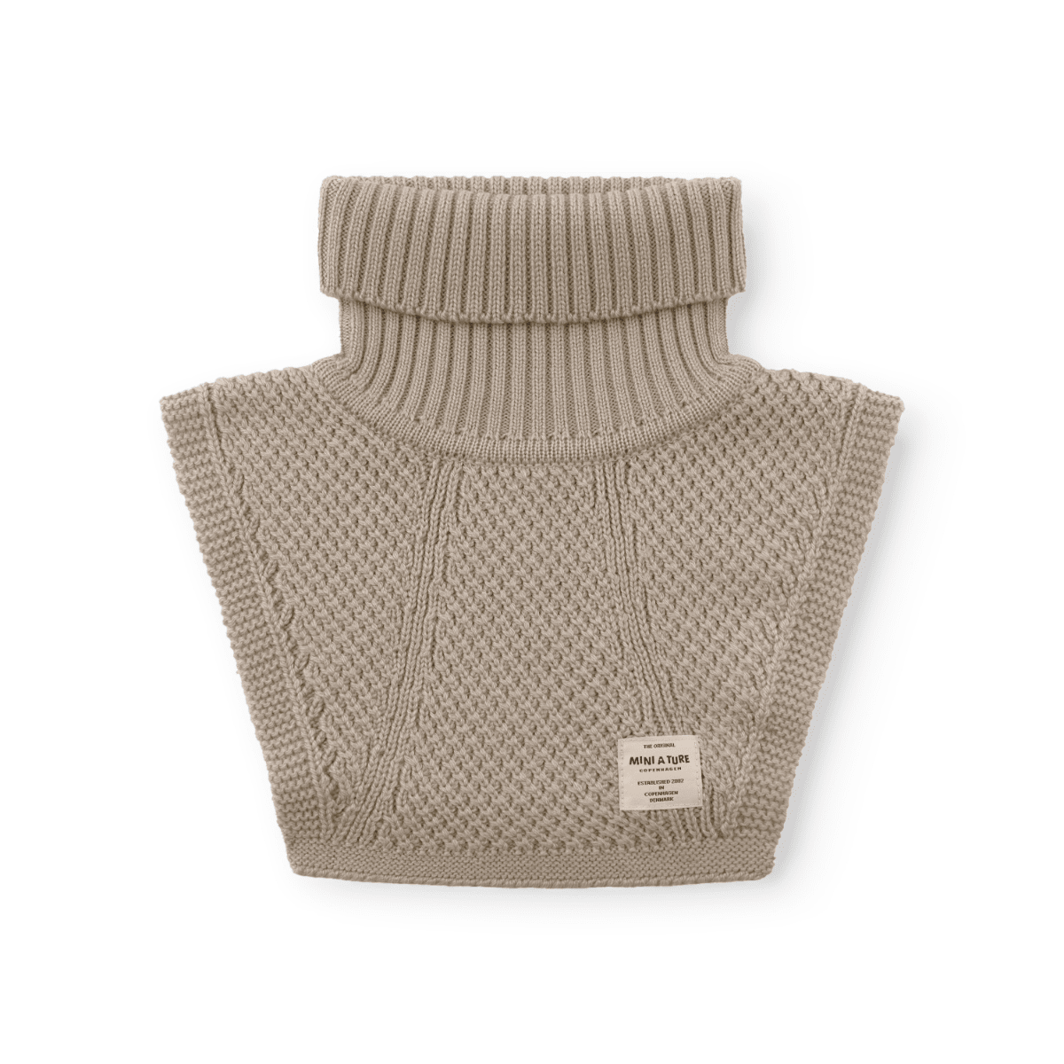Mini A Ture - Ullhals Tayler Grey Brown - Guttelus