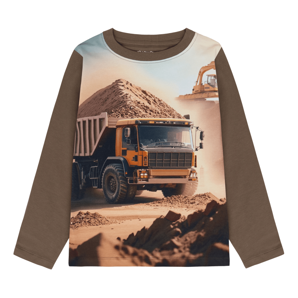 Minymo - Genser Dumper Chocolate Chip - Guttelus