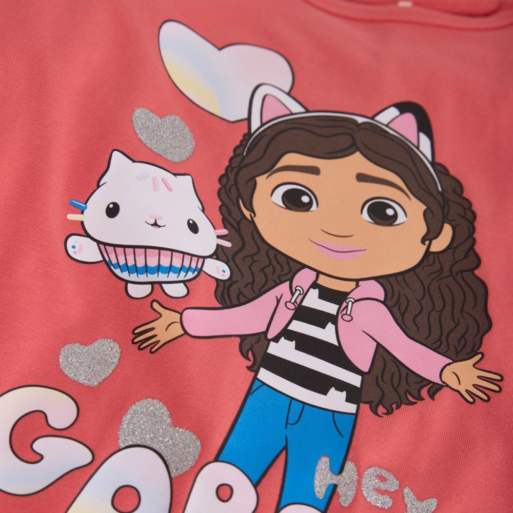 Minymo - Genser Gabby Calypso Coral - Guttelus