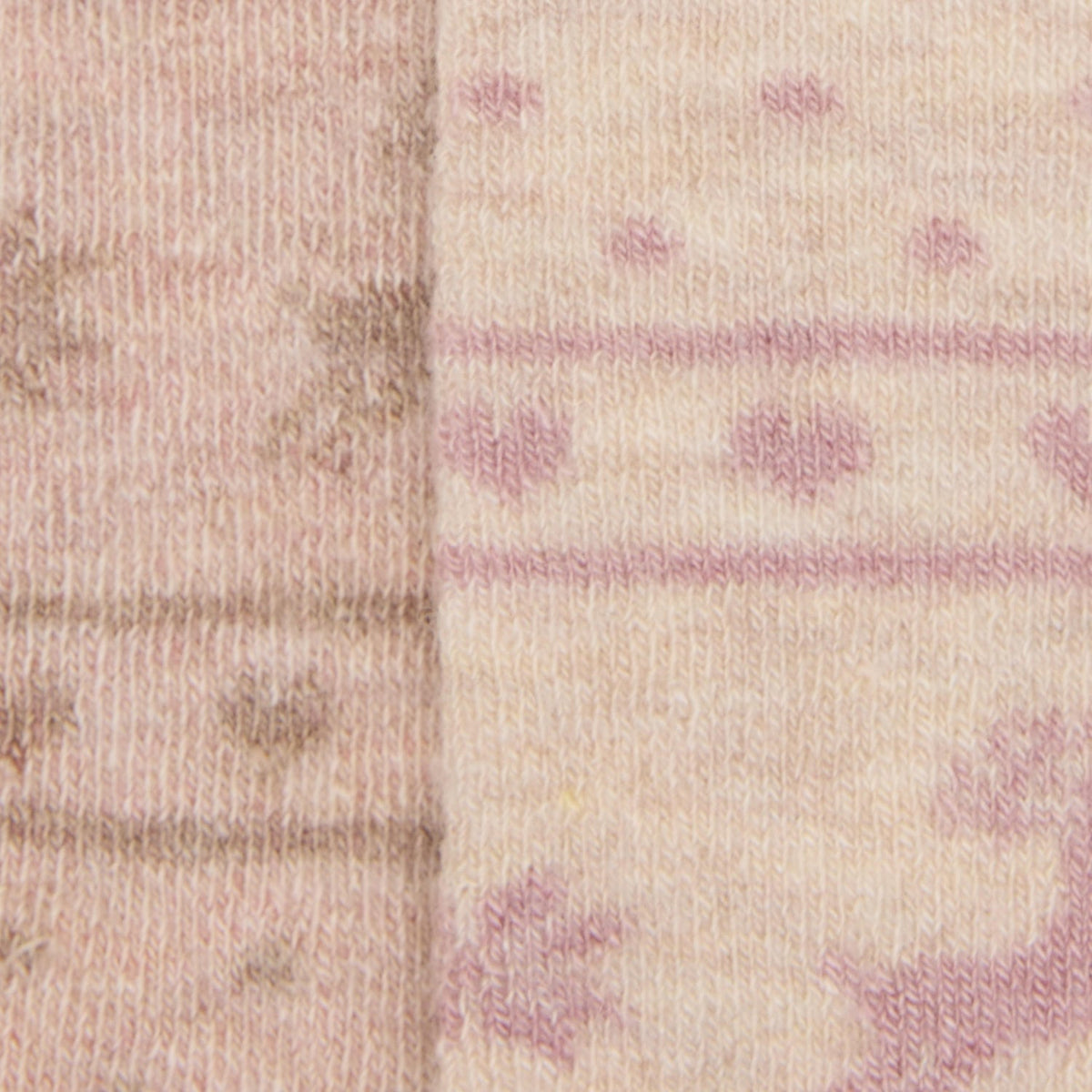 Minymo - Sokker 2-pk i Ull Burnished Lilac - Guttelus