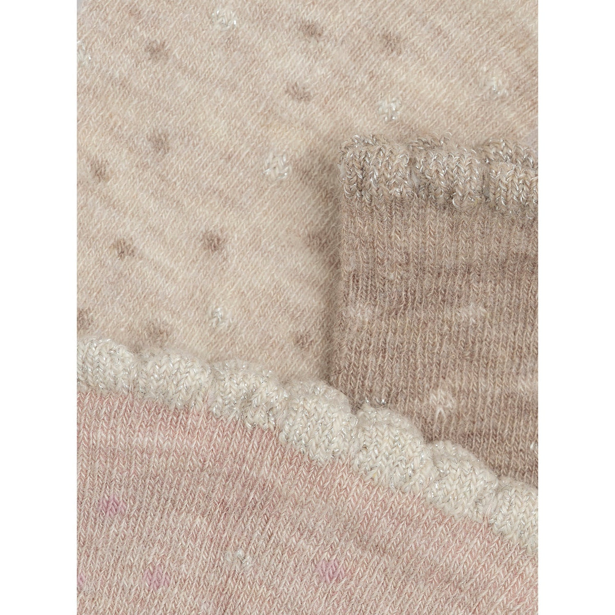 Minymo - Sokker 3-pk i Ull Burnished Lilac - Guttelus