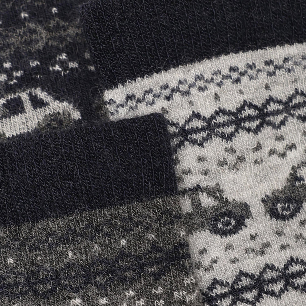 Minymo - Sokker 3-pk i Ull Dark Navy - Guttelus