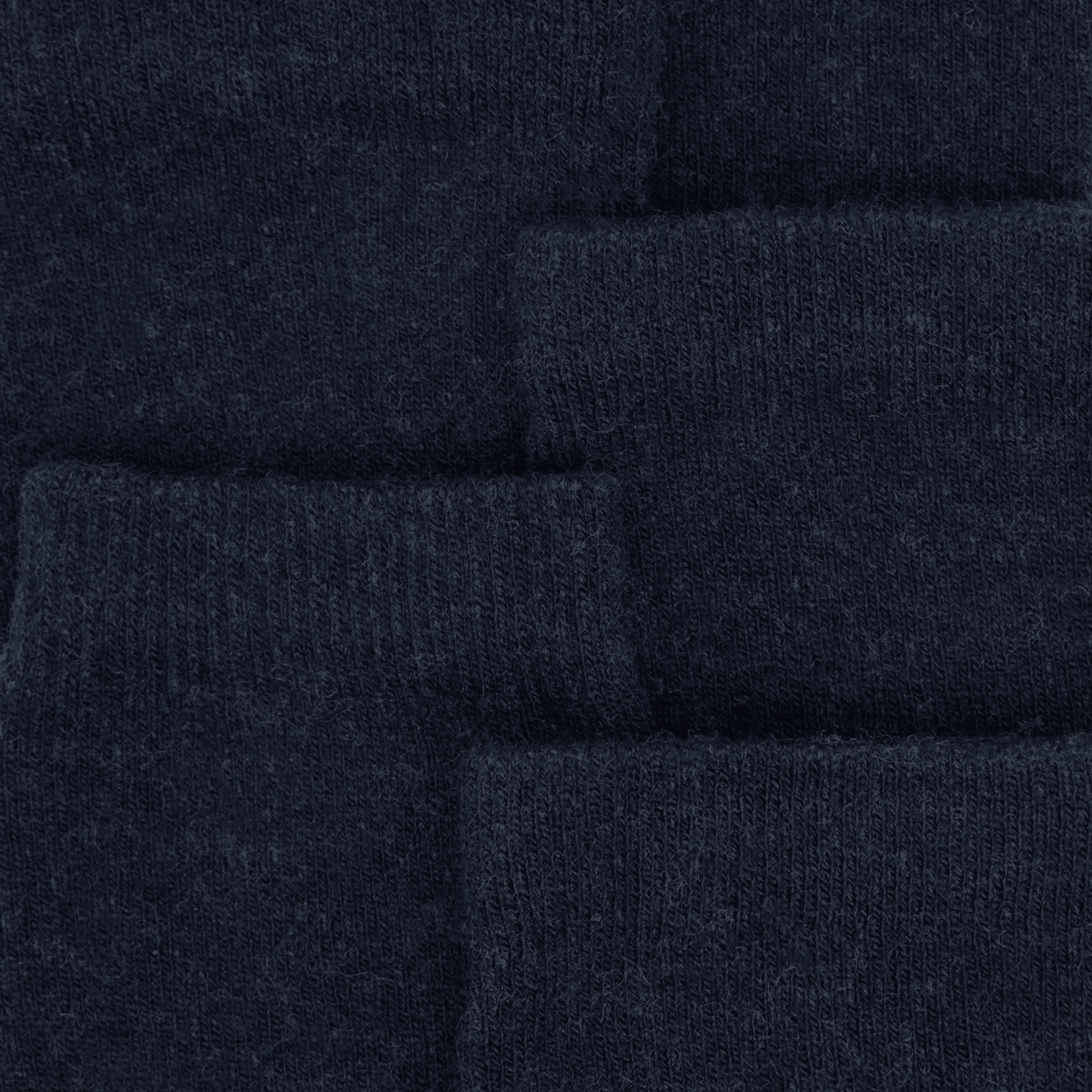 Minymo - Sokker 5-pk i Ull Dark Navy - Guttelus