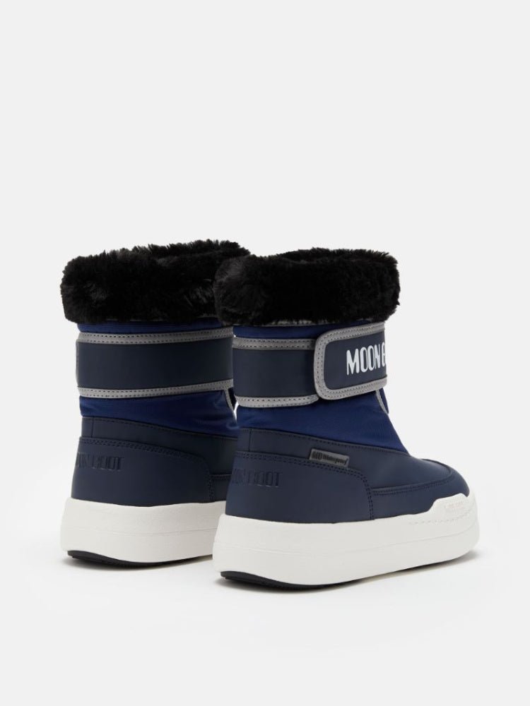 Moon Boot - JR Park Strap Boots Blue - Guttelus