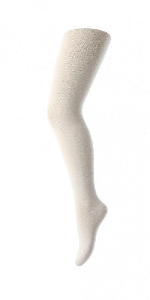 MP - Basic Strømpebukse Ull/Bomull Offwhite - Guttelus