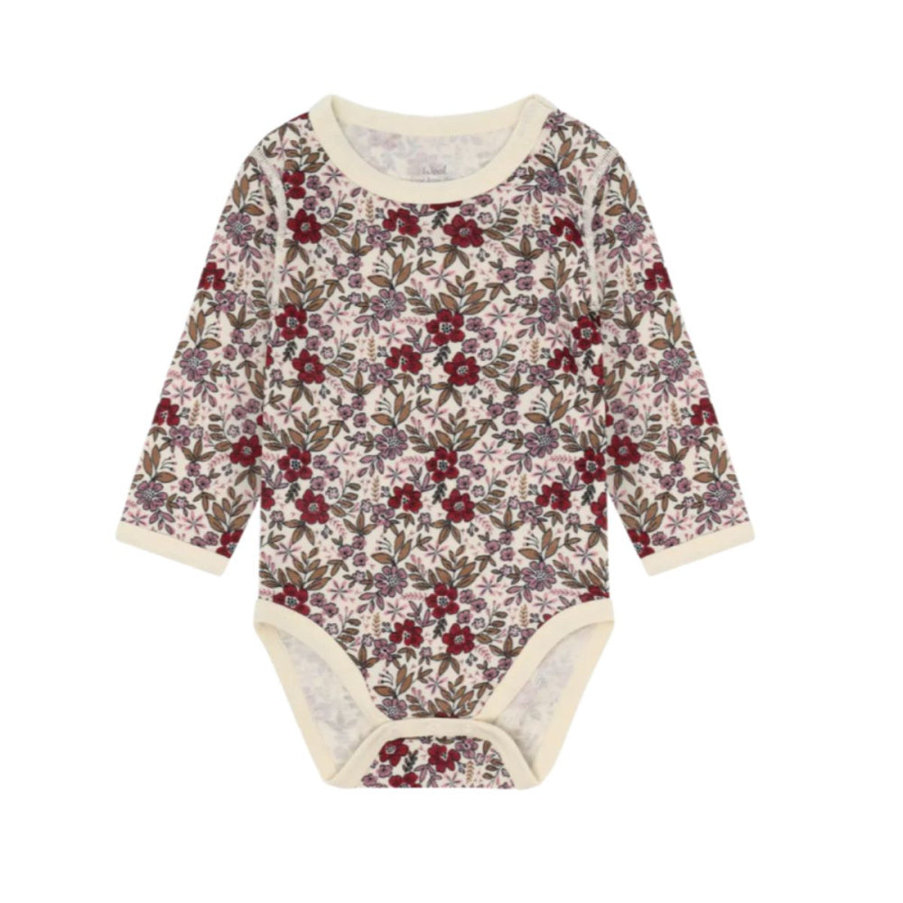 Hust And Claire - Body Ull/ Bambus Baloo Flor Off White