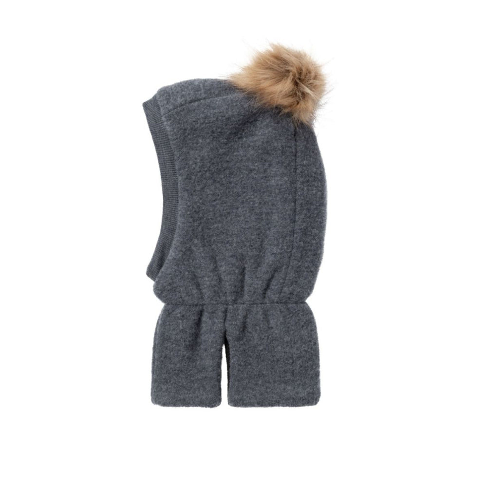 Name It - Balaclava Ullfleece med Dusk Wmino Ombre Blue - Guttelus