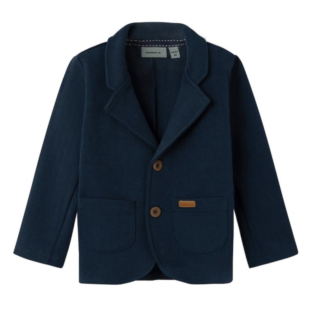 Name It - Blazer Franklin Dark Sapphire Solid - Guttelus.no
