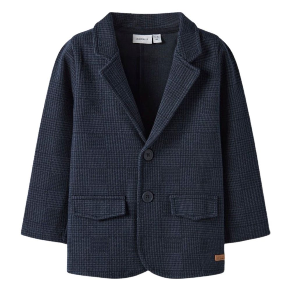 Name It - Blazer Robino Navy Blazer Check - Guttelus