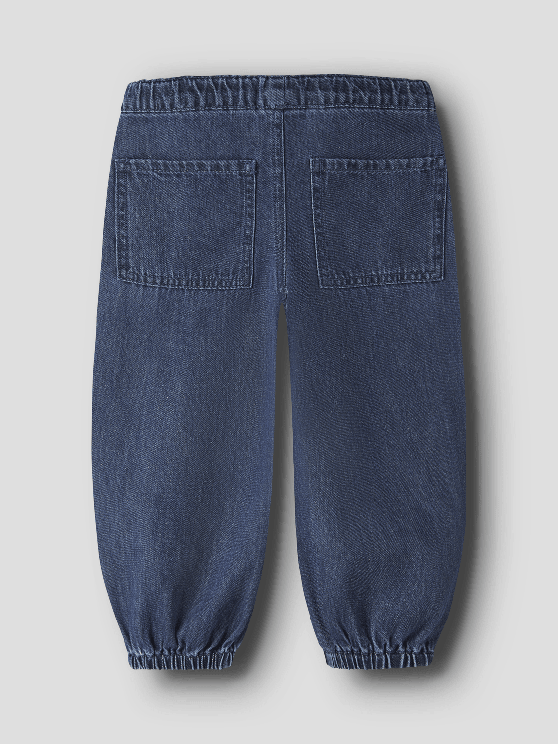 Name It - Bukse Ben Barrel Dark Blue Denim - Guttelus