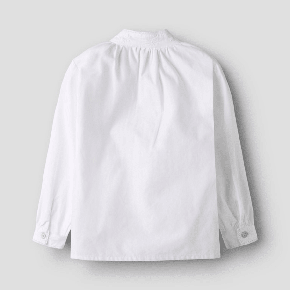 Name It - Bunadsskjorte 2026 Terina Bright White - Guttelus.no