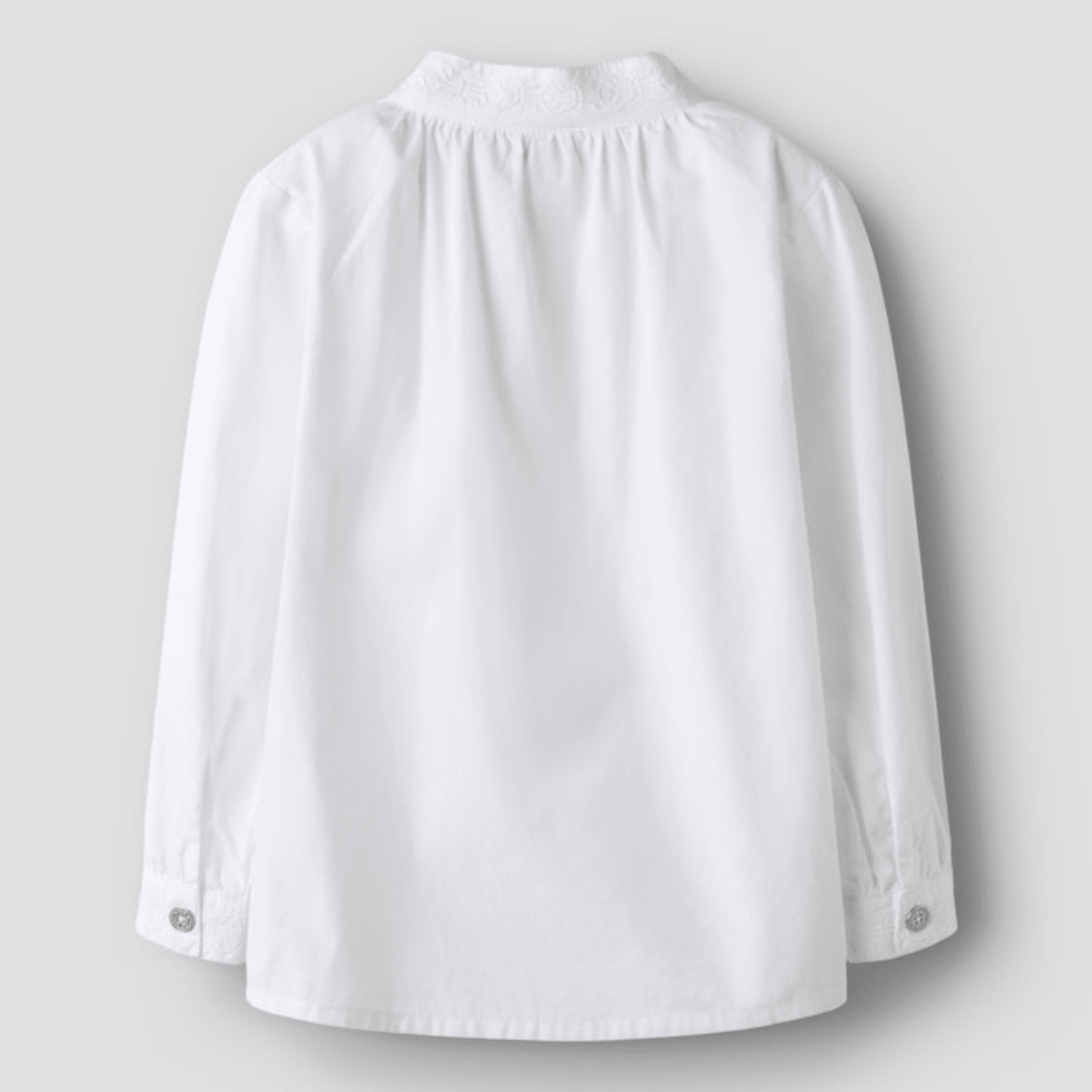 Name It - Bunadsskjorte 2026 Toby Bright White - Guttelus.no