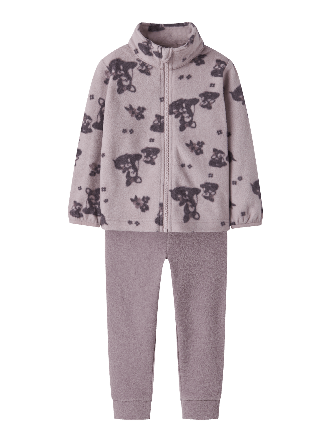 Name It - Fleece Sett Spektra Violet Ice - Guttelus