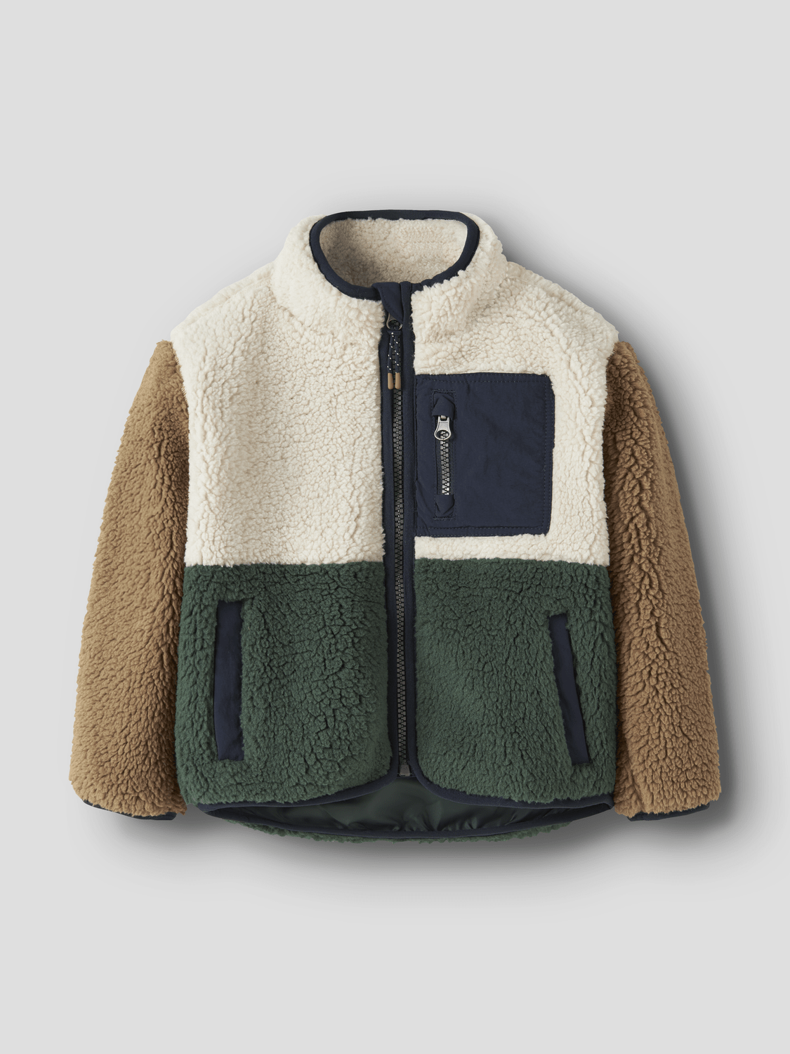 Name It - Fleecejakke Macey Jungle Green - Guttelus