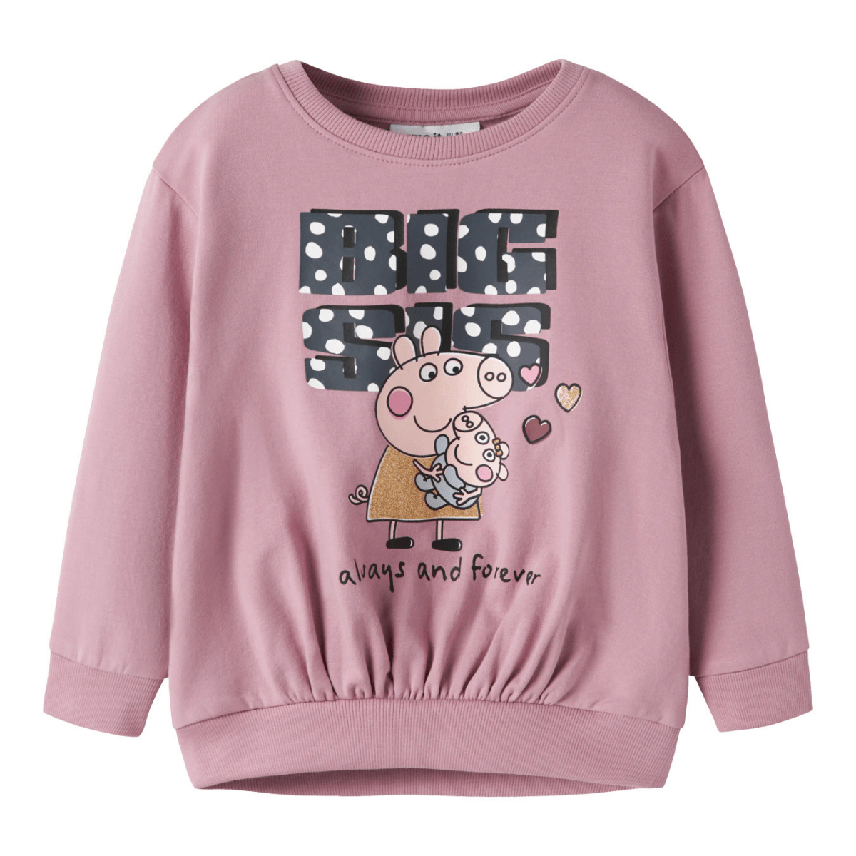 Name It - Genser Ama Peppa Gris Lilas - Guttelus.no