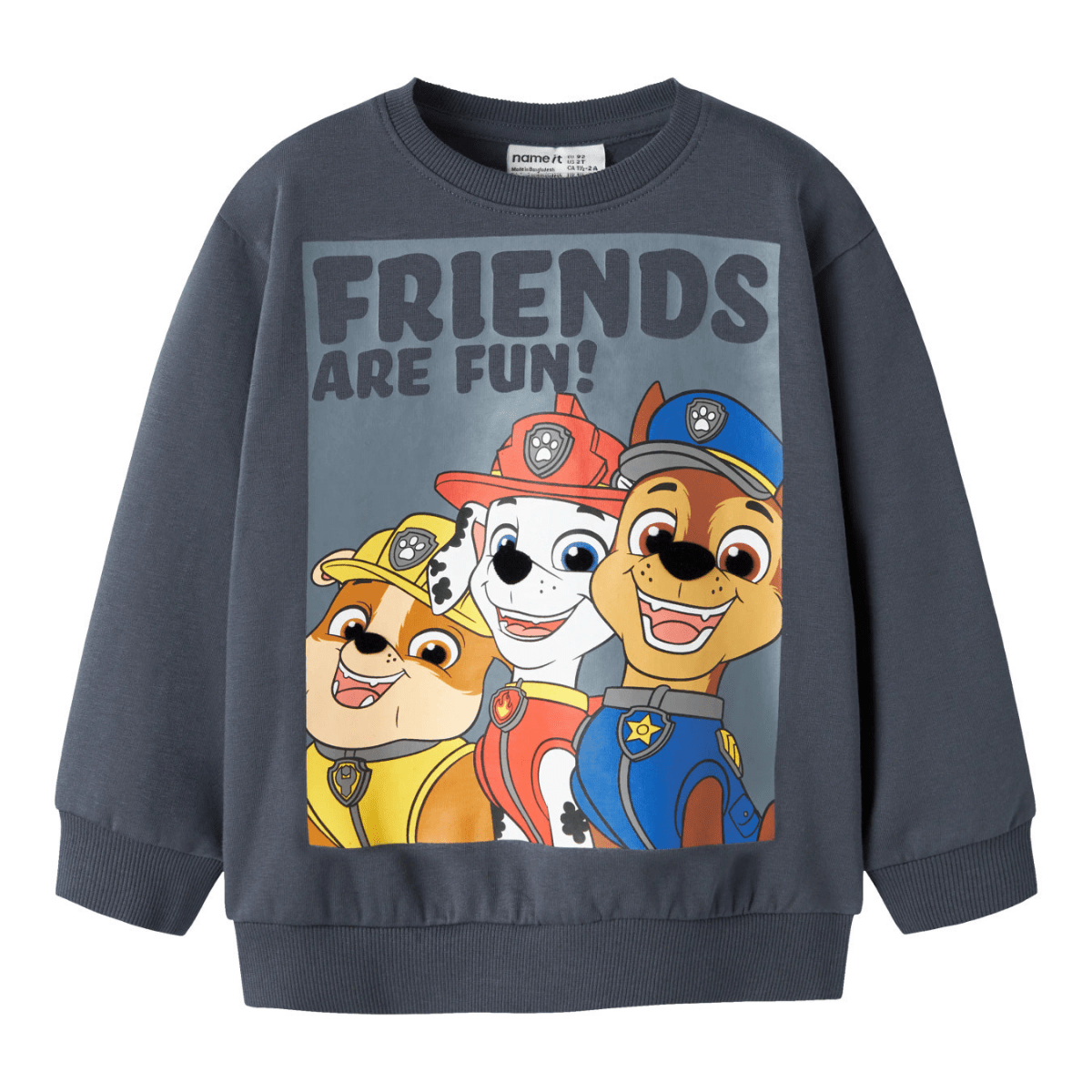 Name It - Genser Argus Paw Patrol Ombre Blue - Guttelus.no