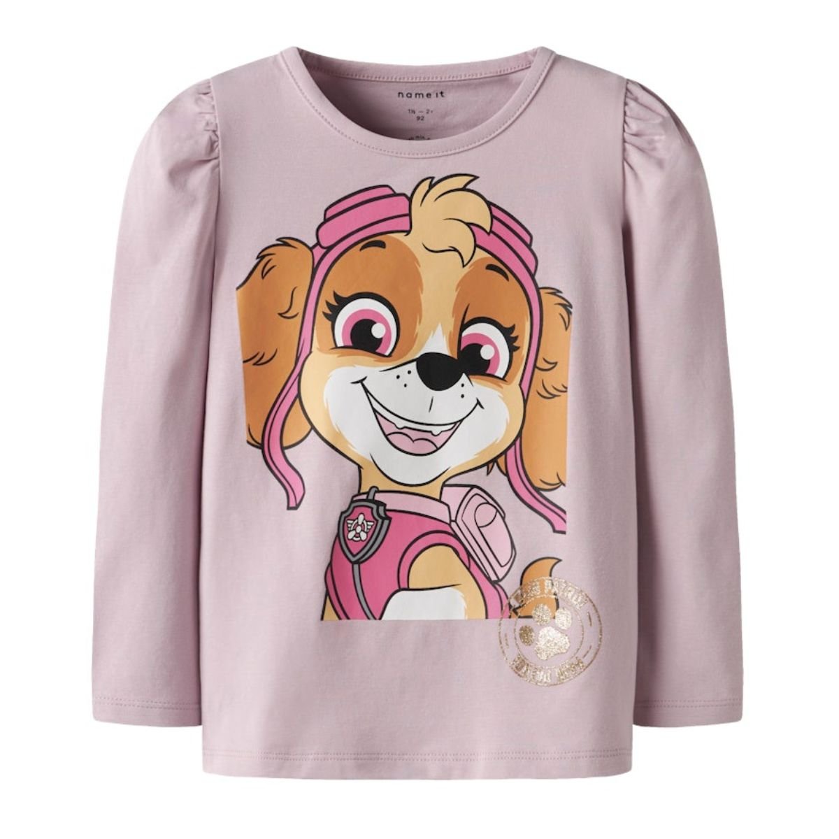 Name It - Genser Paw Patrol Naja Keepsake Lilac - Guttelus.no