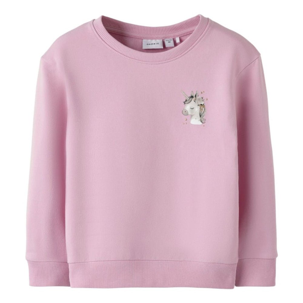 Name It - Genser Sweat Divina Cameo Pink - Guttelus