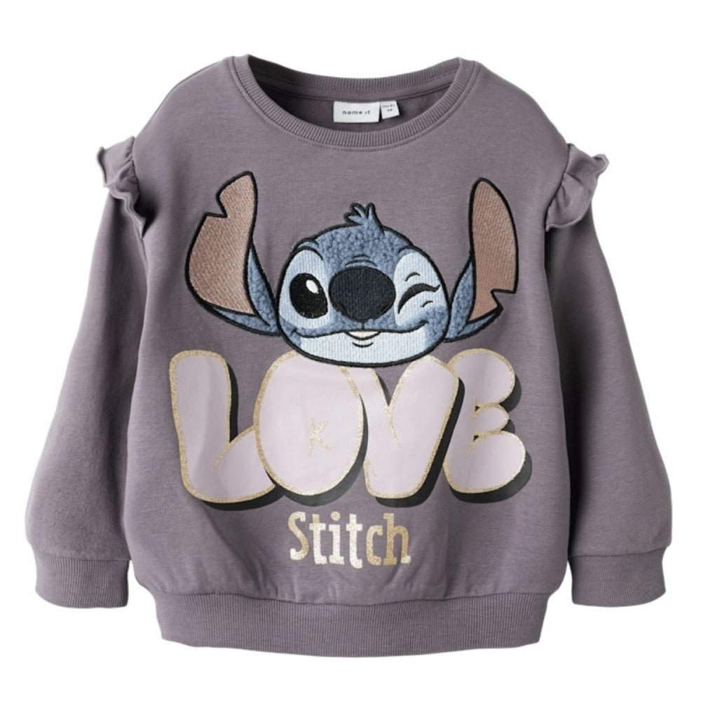 Name It - Genser Sweat Stitch Moonscape - Guttelus