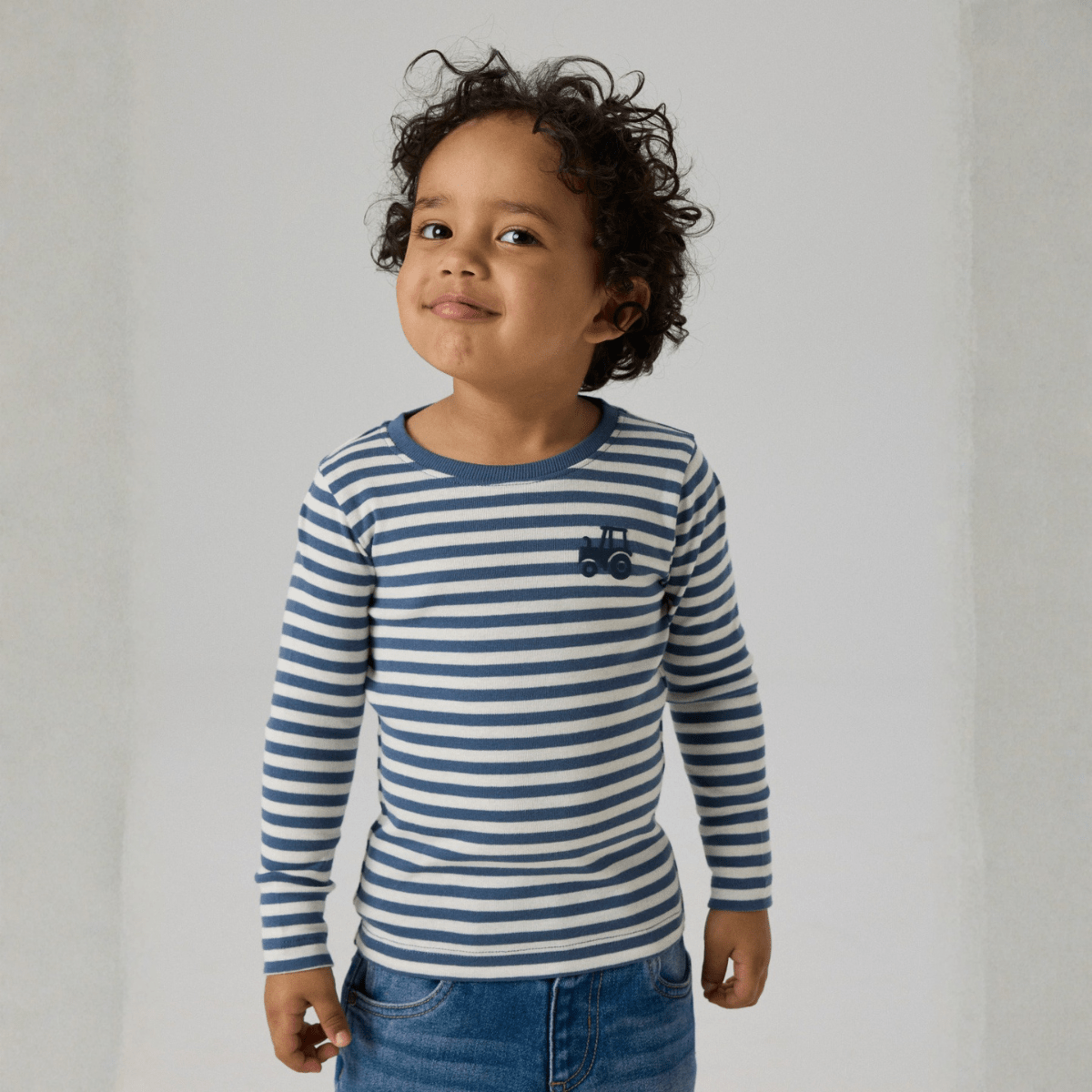 Name It - Genser Villy Vintage Indigo - Guttelus.no