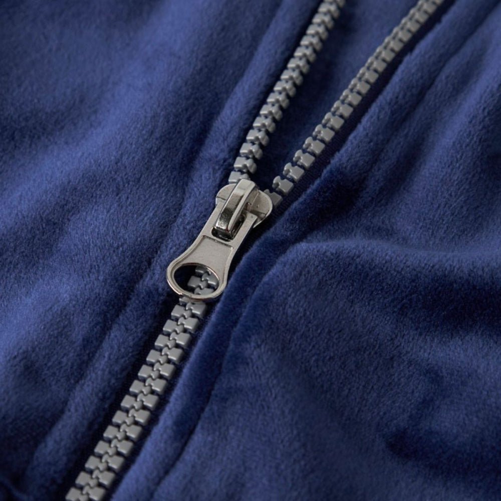 Name It - Hettejakke Velour Nalone Blueprint - Guttelus.no