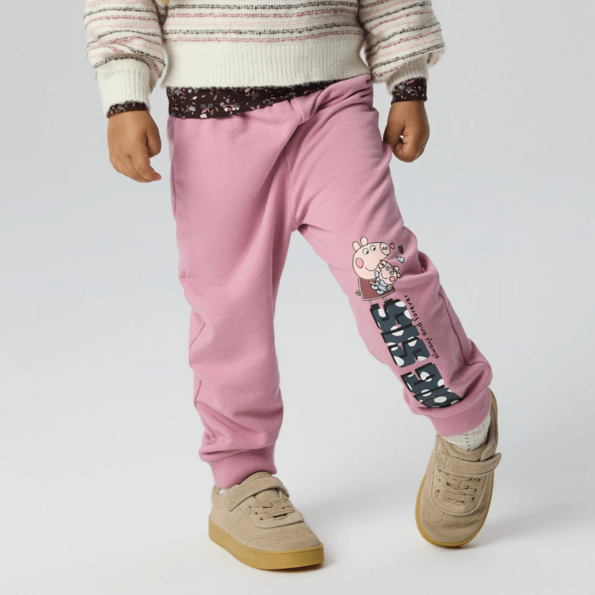 Name It - Joggebukse Ama Peppa Gris Lilas - Guttelus.no