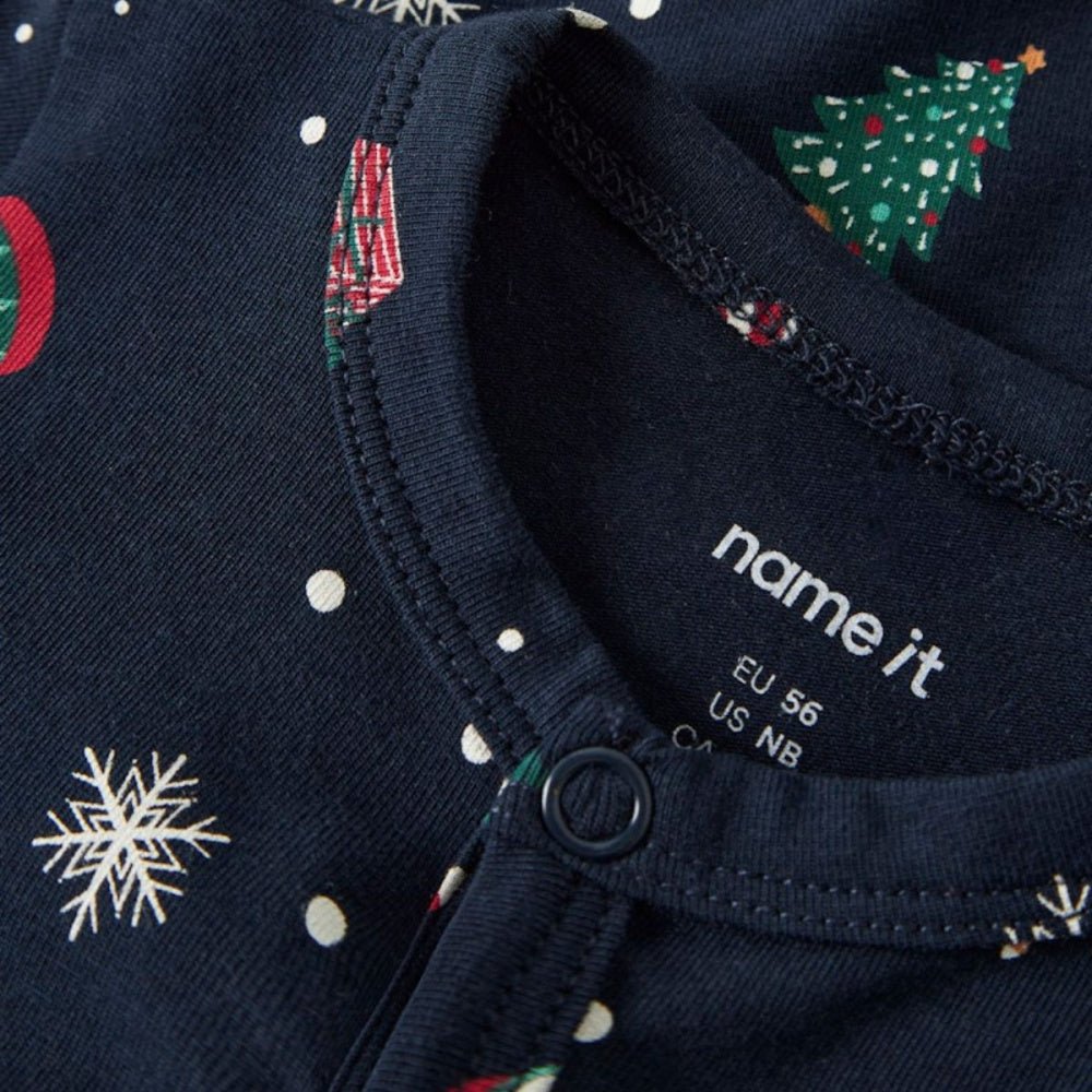 Name It - Julepysj Baby Vismas Xmas Navy Blazer - Guttelus.no