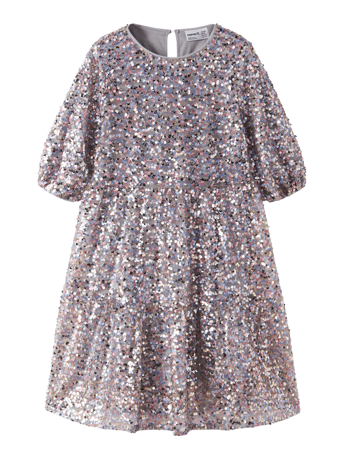 Name It - Kjole Rinoa Silver - Guttelus