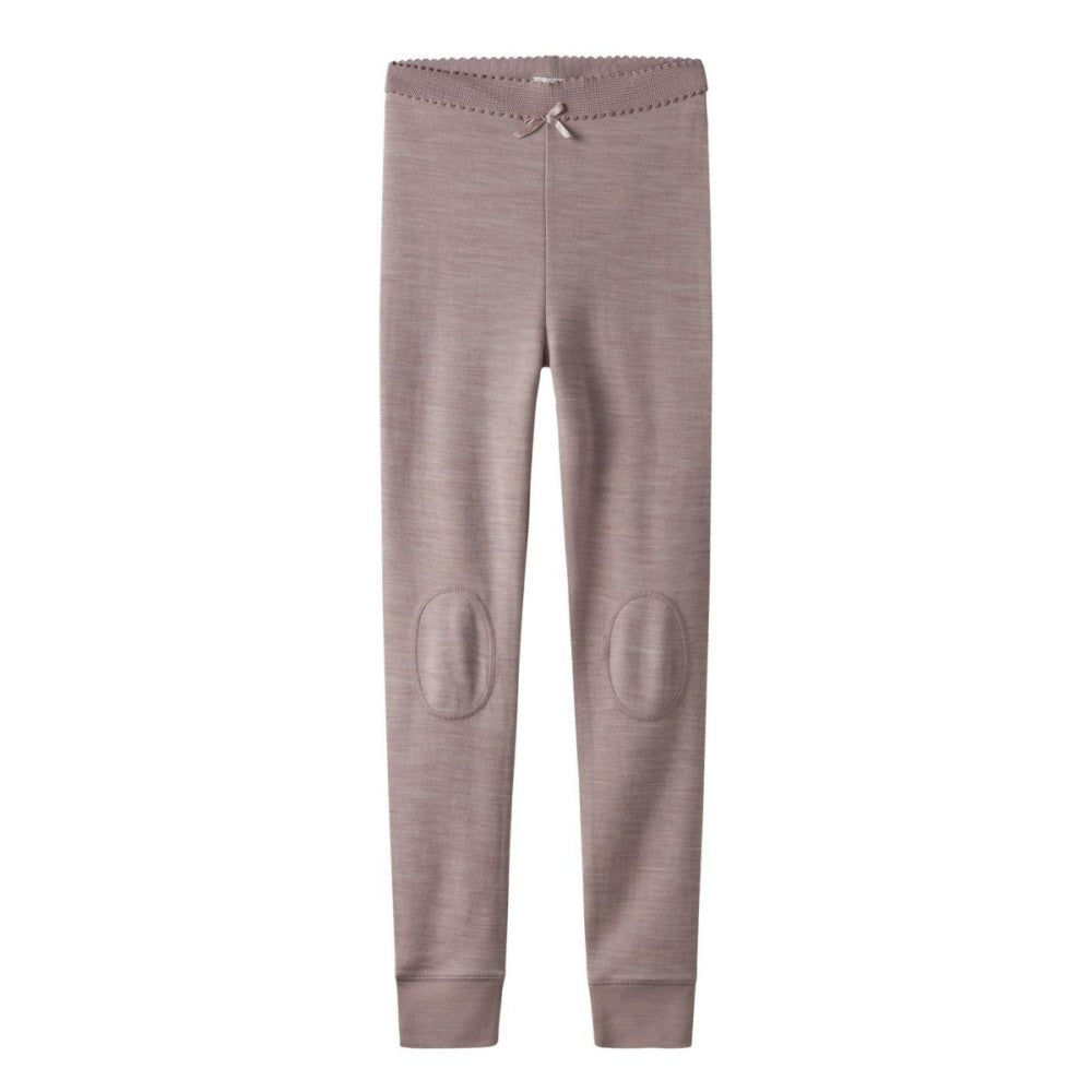 Name It - Longs i Ull og Bambus Jr Wyla Shadow Gray - Guttelus.no