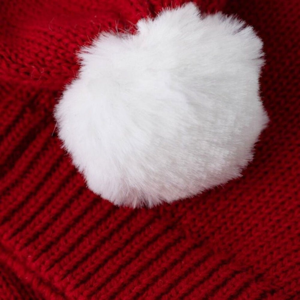 Name It - Nisselue Baby Rixmas Jester Red - Guttelus.no