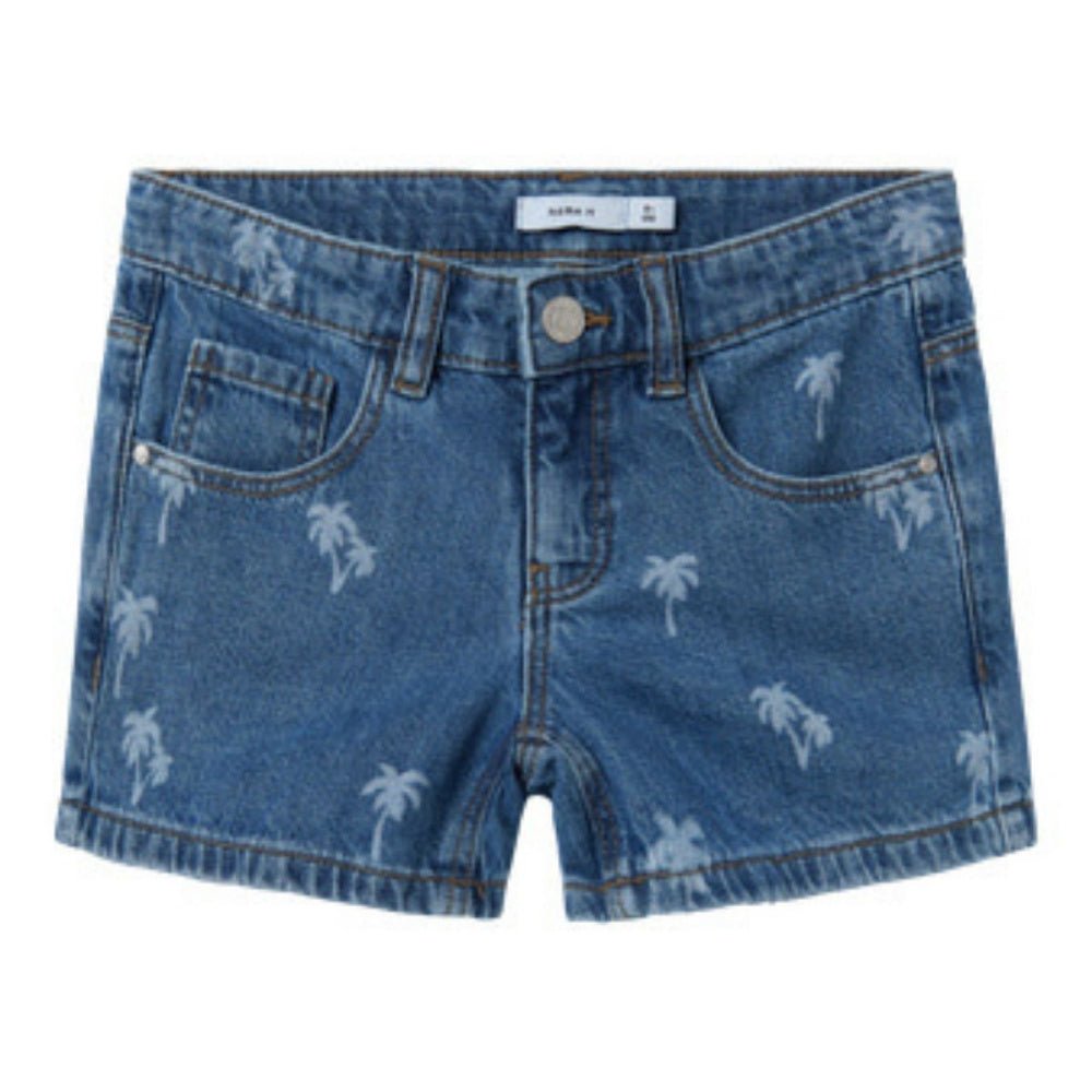 Name It - Shorts Jr Rose Medium Blue Denim - Guttelus