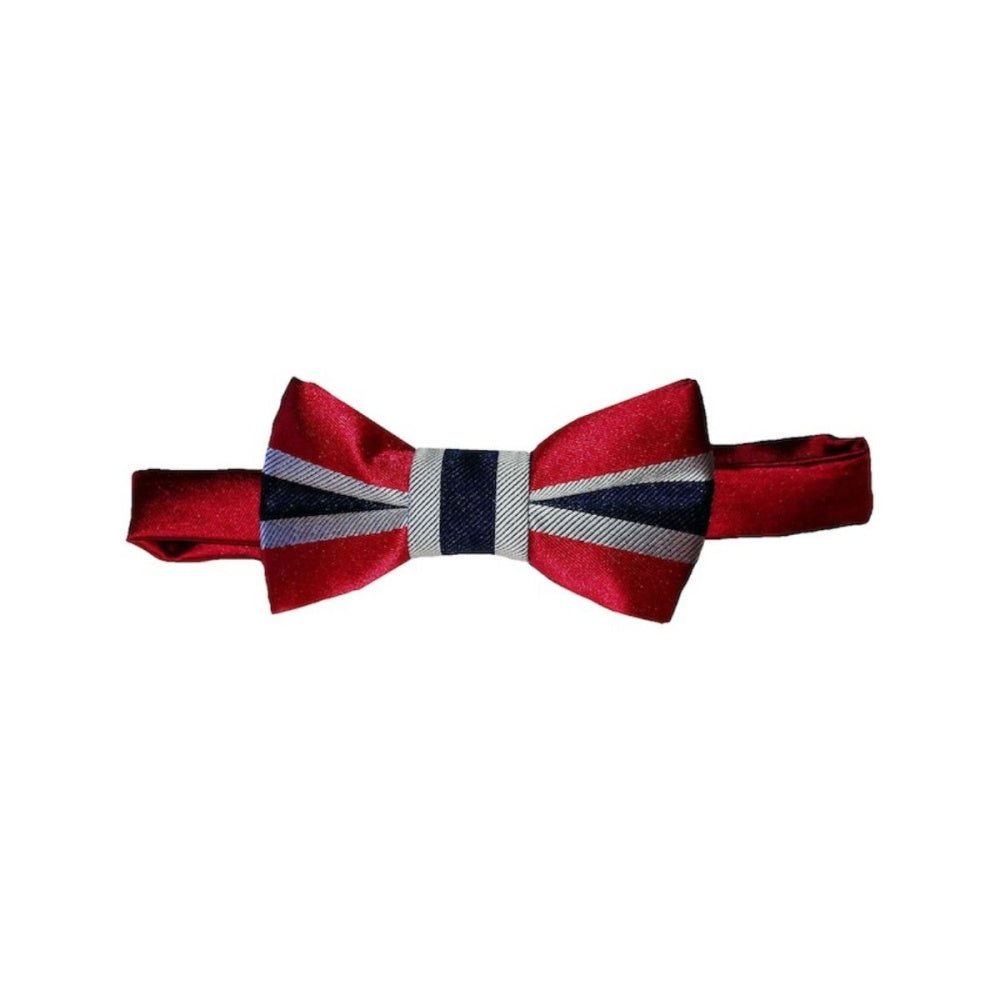 Name It - Sløyfe Dubble Bow Tie Rød/ Hvit/ Blå - Guttelus.no