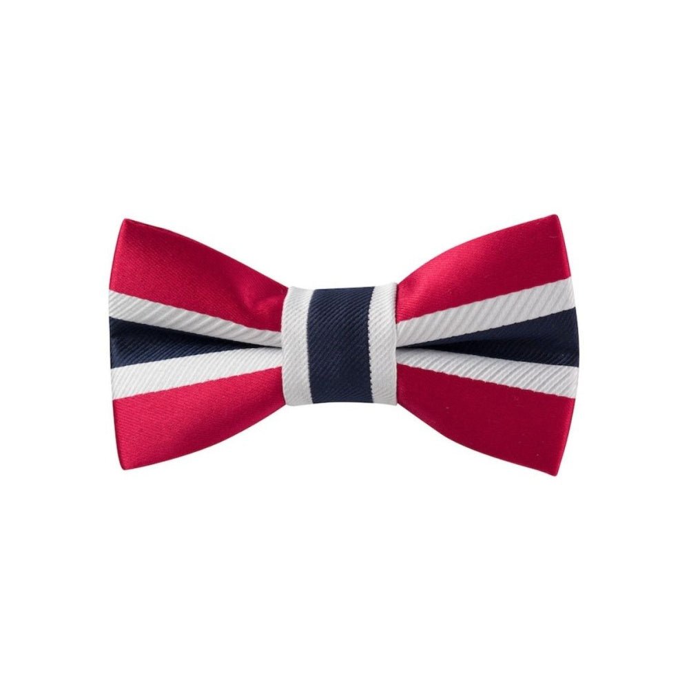 Name It - Sløyfe Dubble Bow Tie Rød/ Hvit/ Blå - Guttelus.no