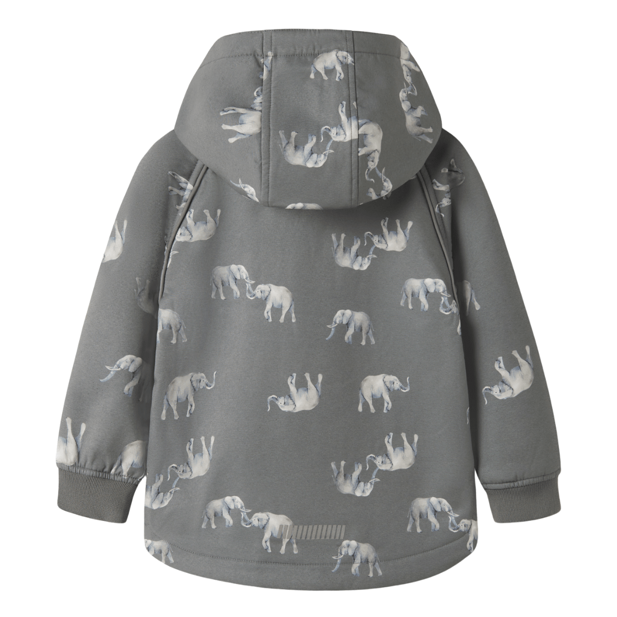 Name It - Softshelljakke Alfa Quiet Shade Elephant - Guttelus.no