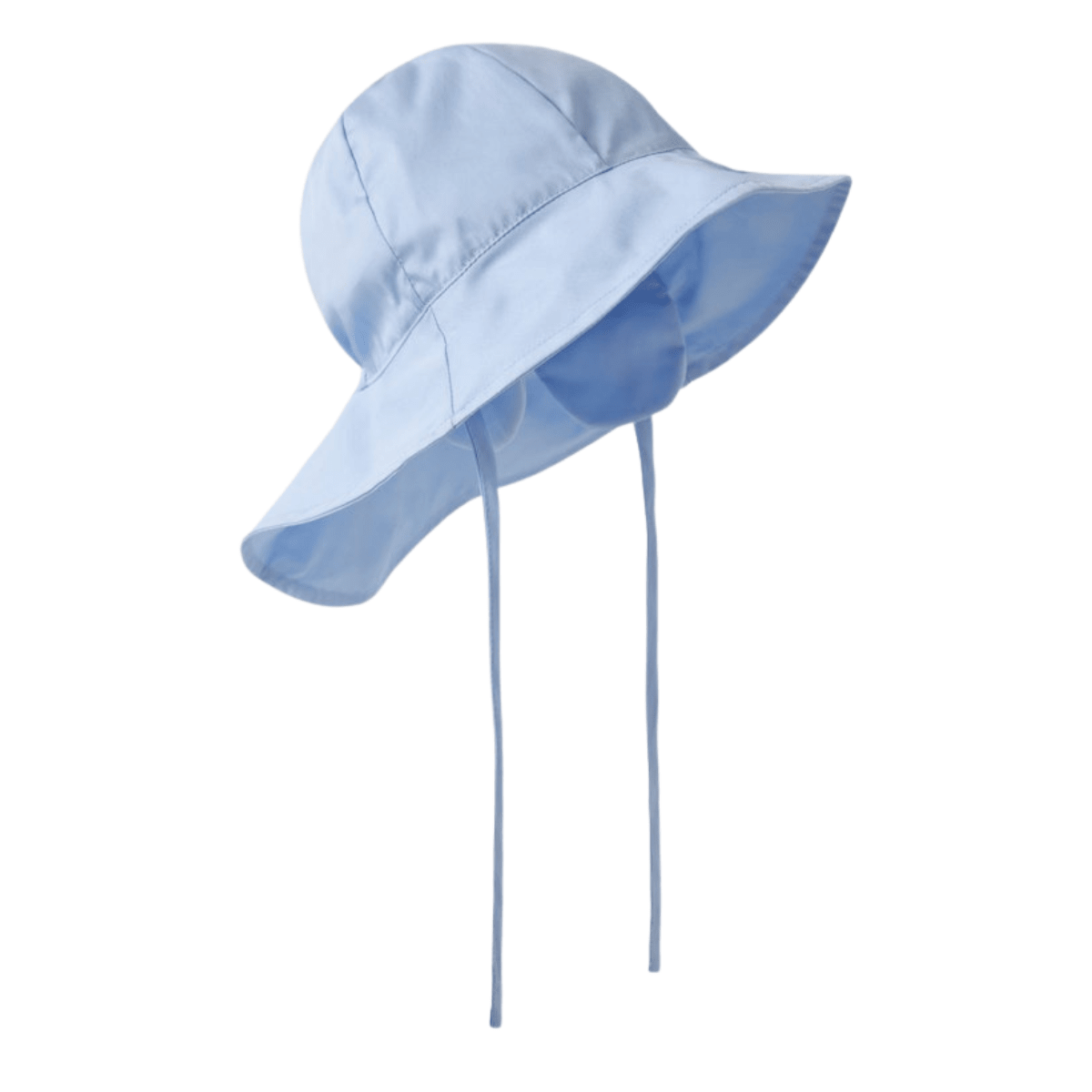 Name It - Solhatt Zilu med øreflapp Blue Fog - Guttelus.no