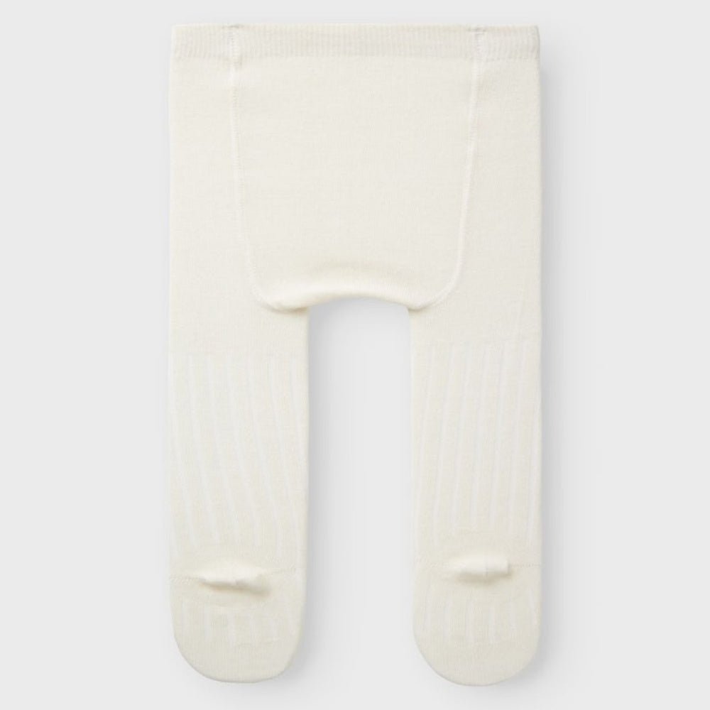 Name It - Strømpebukse Baby Ull/ Bomull Rib Wakma Snow White - Guttelus.no